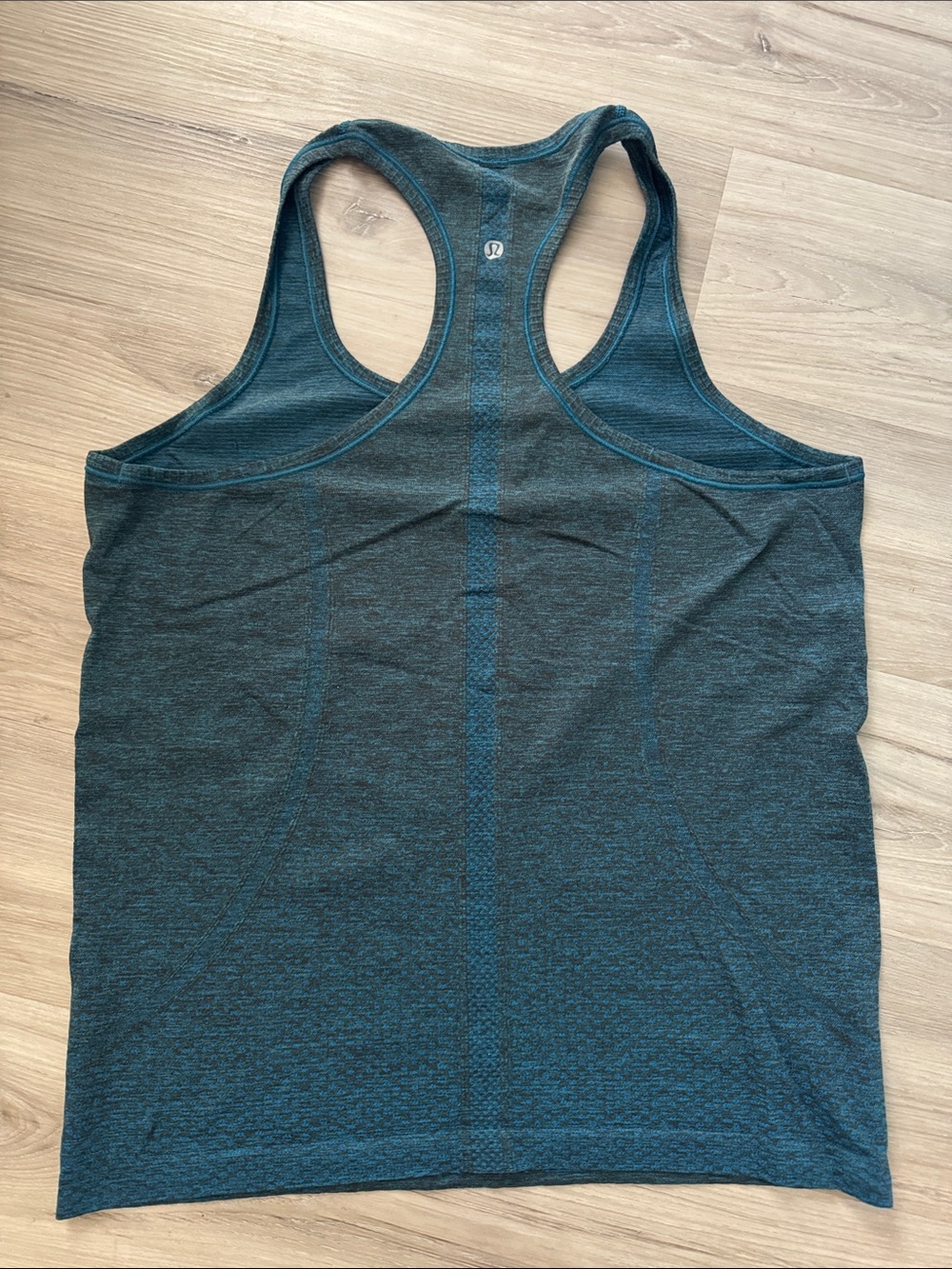lululemon athletica Teal Seam-Detail Racerback Tank